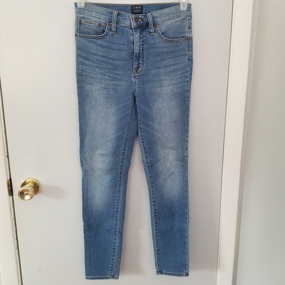 J. Crew high rise skinny jeans 26